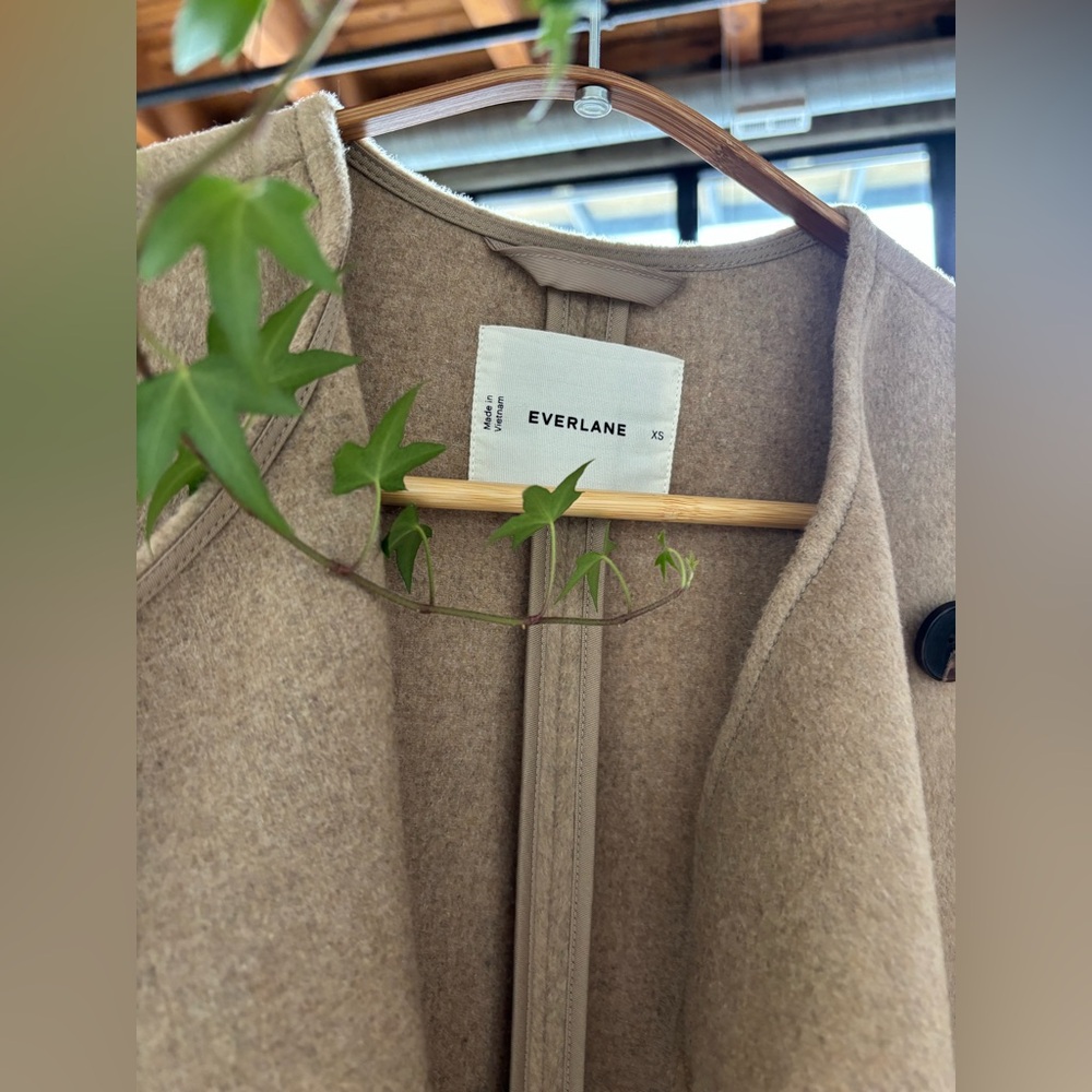 Everlane ‘The October’ wool coat in camel size XS - Picture 3 of 8
